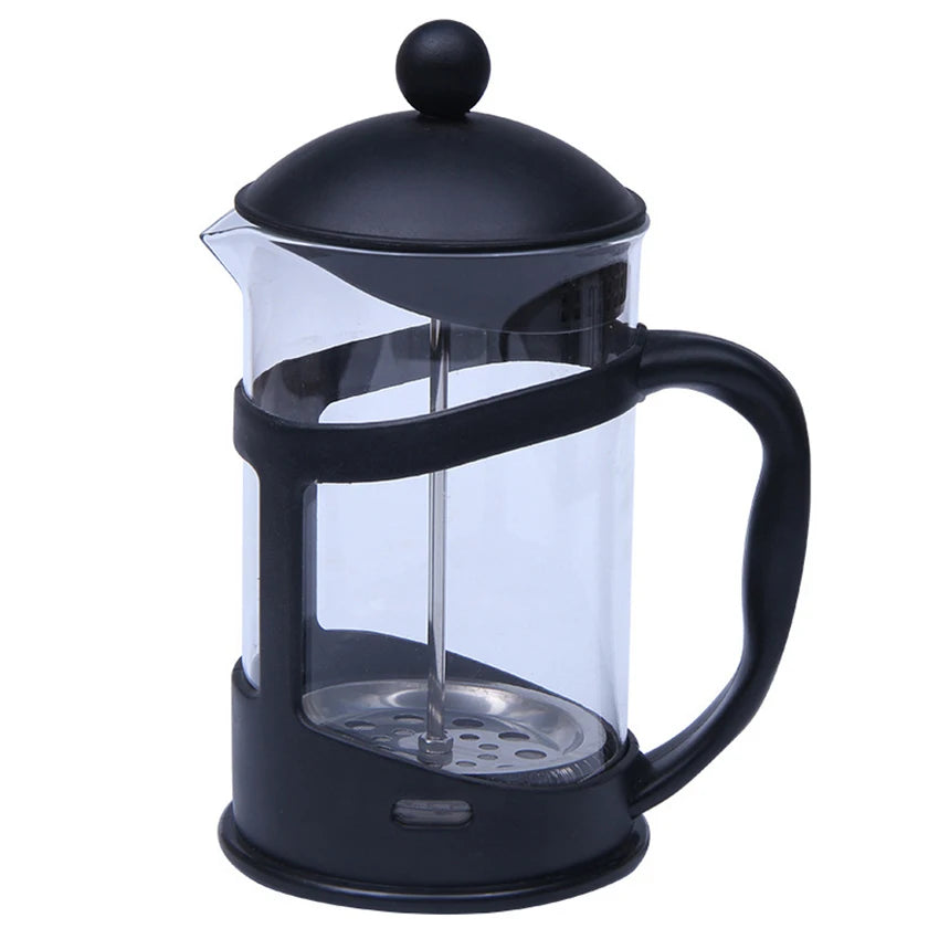 Stainless Steel Borosilicate Glass French Press